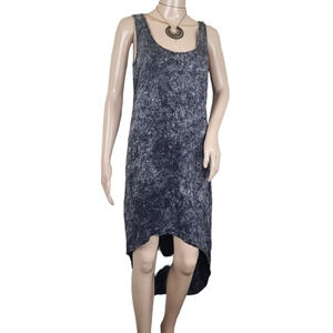 Jealous Tomato Grunge Burnout High Low Dress